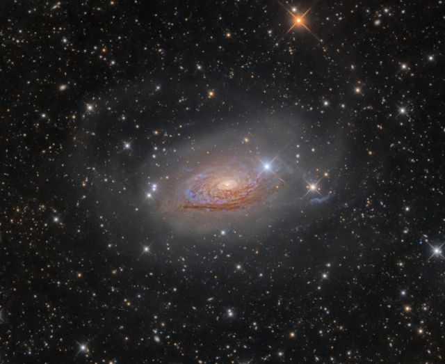 An image of Star Streams and the Sunflower Galaxy.