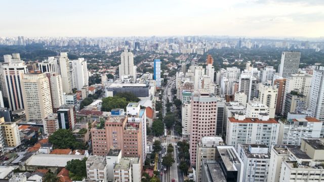 Avenida 9 de julho, em SP