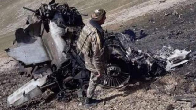 Минобороны Армении опубликовало кадры с Су-25