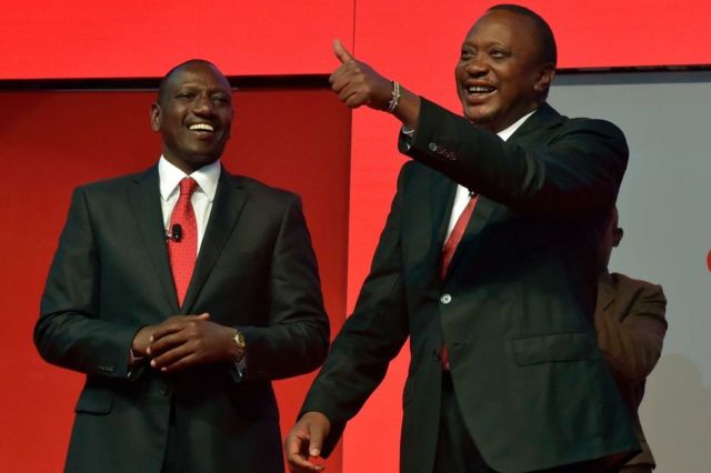 Uhuru Kenyatta na William Ruto