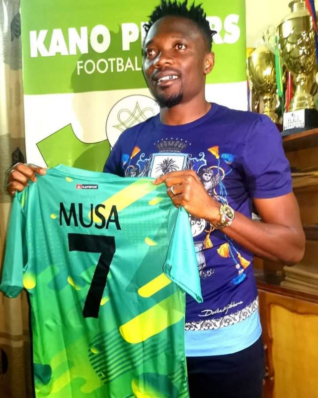 Ahmed Musa Yadda Aka Kaddamar Da Kyaftin Na Super Eagles A Kano Pillars Bbc News Hausa