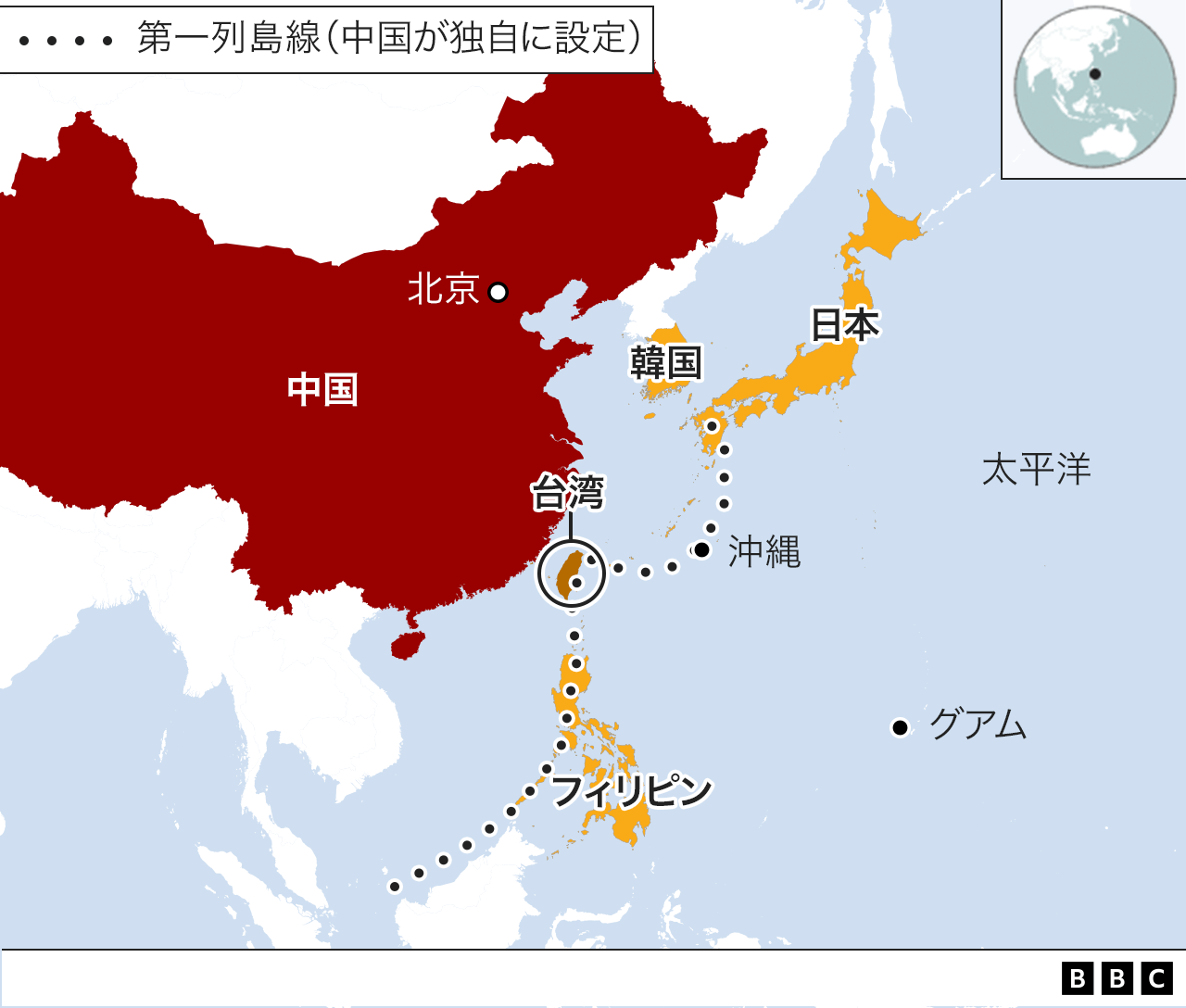 taiwan_china_first_island_chain_map