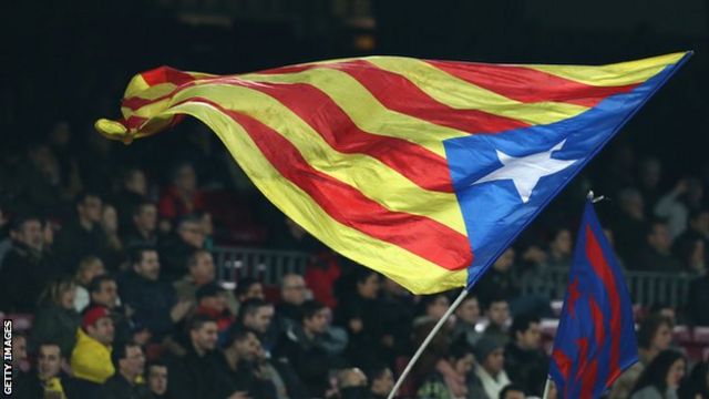 Catalan referendum: How FC Barcelona found themselves at centre of issue -  BBC Sport