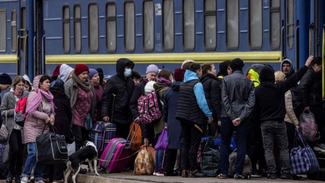 Millones de personas han tenido que huir de Ucrania.