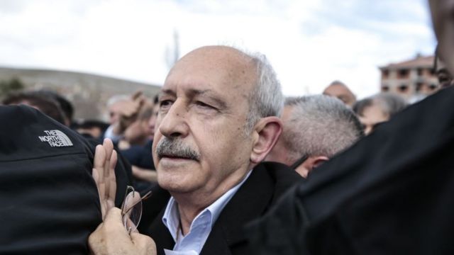 CHP lideri Kemal Kılıçdaroğlu saldırı