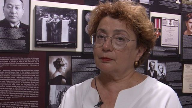 Глава Литовской еврейской общины Фаина Куклянски