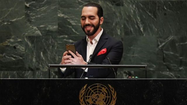 Bukele en la ONU