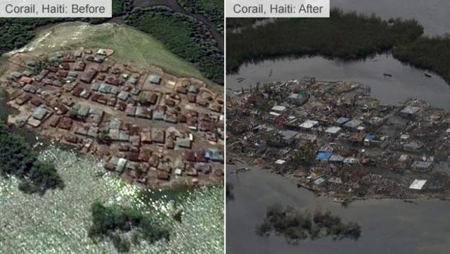 Haïti, avant et après la tempête