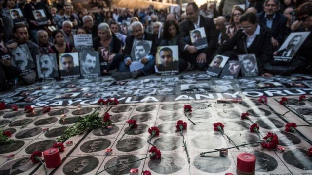 Акции памяти геноцида армян в Стамбуле