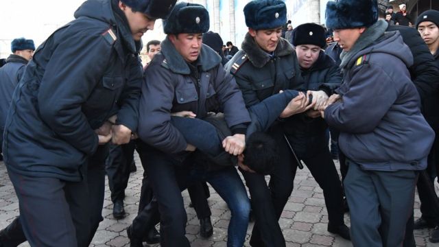 Agence France-Presse reported that local police arrested 21 people during the demonstration.