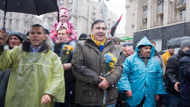 Дерев'янко і Саакашвілі