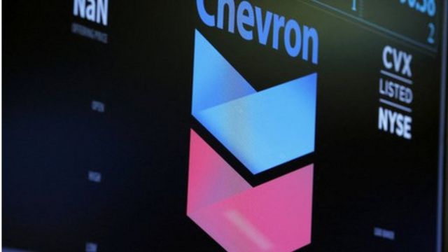 El logo de Chevron