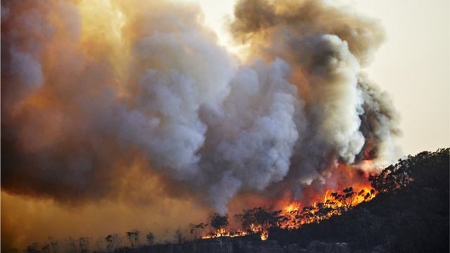 Un incendio