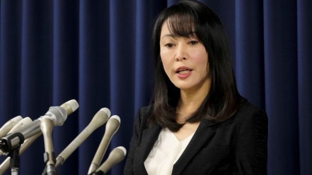 La ministra de Justicia de Japón, Masako Mori