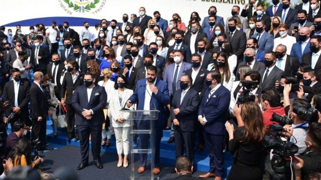 Discurso de inauguración de la nueva Asamblea Legislativa.