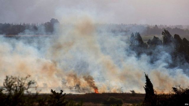 Sawir hore oo duqayn ay Israa'iil gaysatay