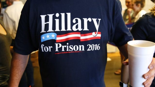 Hillary for prison T-shirt