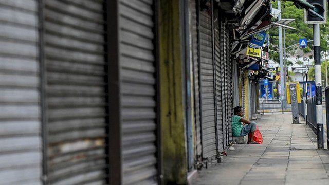 Self lockdown in Sri Lanka