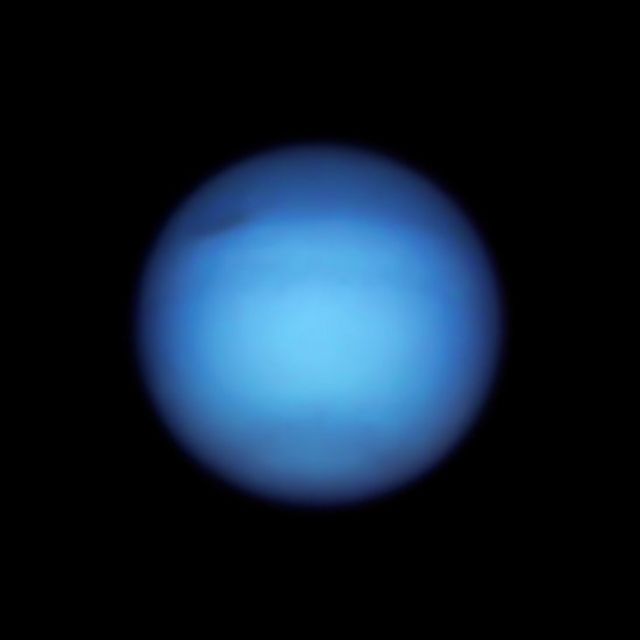 Esta imagen de Neptuno del telescopio Hubble fue publicada el 18 de noviembre de 2021.