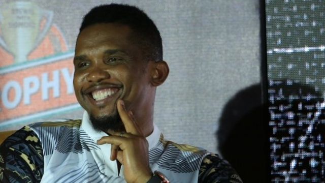 Samuel Eto O Cameroon Elect Former Football Star President Of Di Kontri Football Federation Bbc News Pidgin