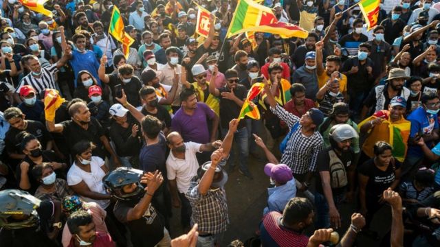 இலங்கை - போராட்டம்