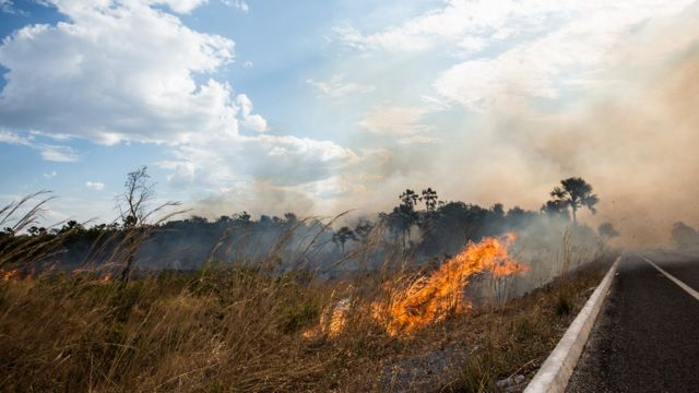 Chapada dos Veadeiros tem 10º dia de incêndios