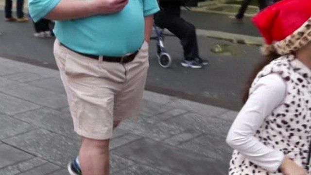 Man in shorts