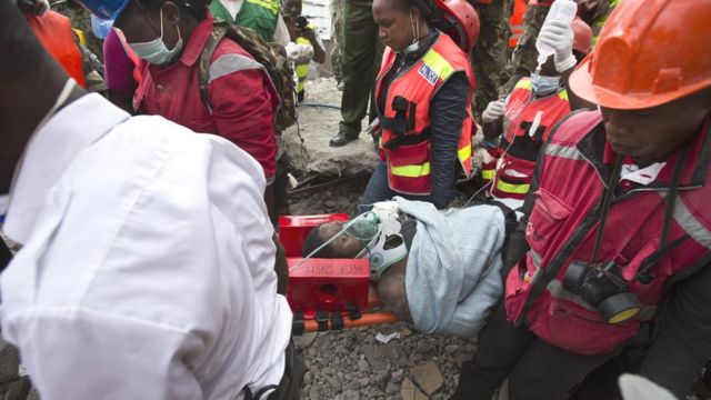 Uwakuwe mu nyubakwa yatemvye i Nairobi