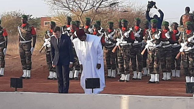 Shugaba Mahamadou Issoufou da Emanuel Macron
