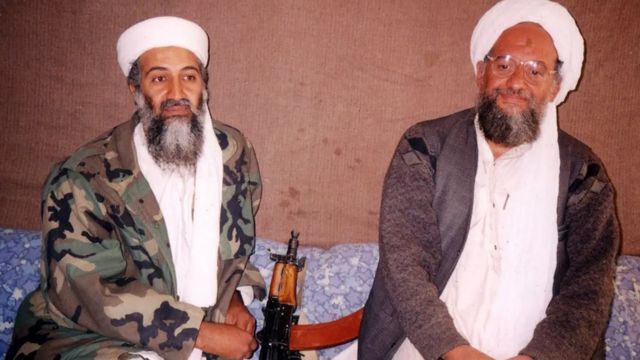 أسامة بن لادن والظواهري