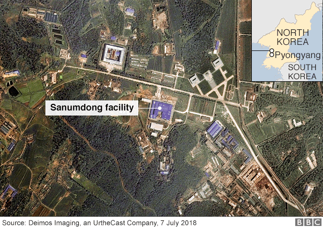 Satellite image of Sanumdong facility