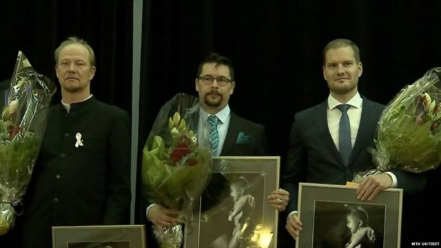 трое награжденных