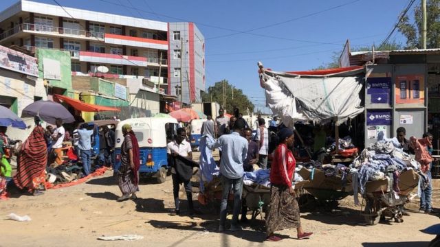 بلدة جيغجيغا، عاصمة إقليم الصومال
