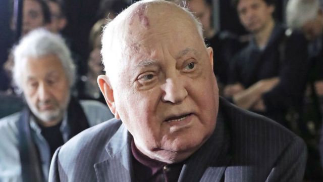 Mijaíl Gorbachov, ex jefe de Estado de la Unión Soviética.