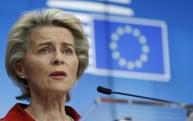 Avrupa Komisyonu Başkanı Ursula von der Leyen