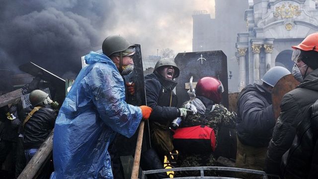 Сьома річниця розстрілів на Майдані. Як це було - у фото