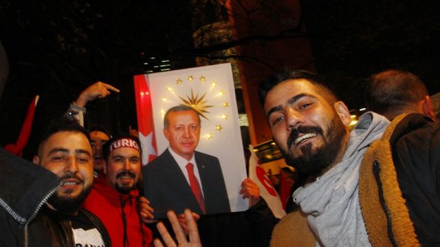 Erdoğan destekçileri