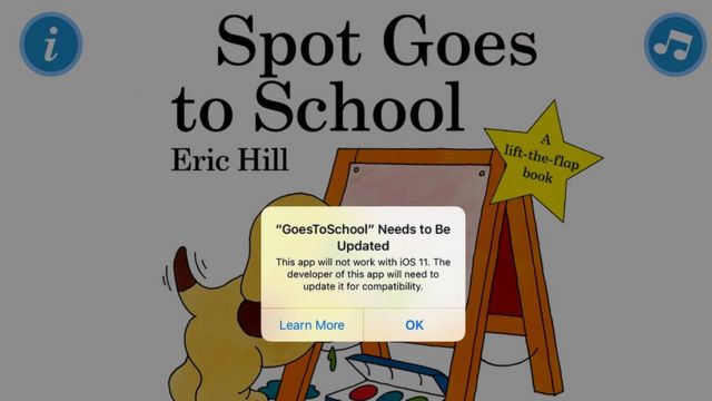 Spot Goes to School app