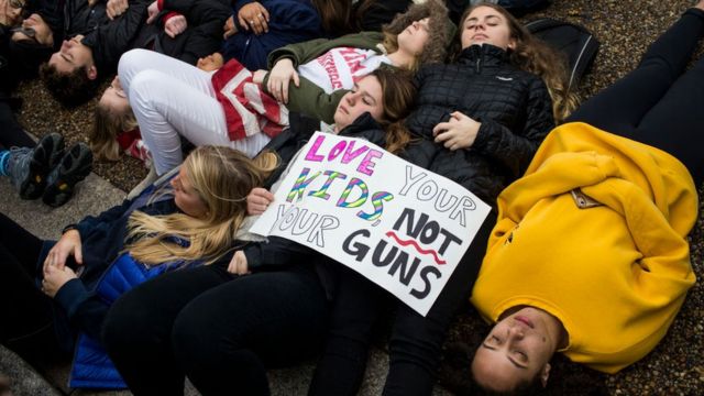 Teens For Gun Reform Hold Protest At The White House