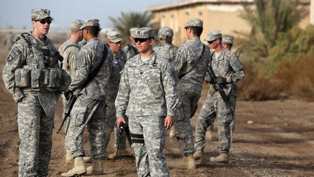 Американские военнослужащие в Ираке