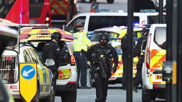 伦敦桥涉案嫌犯被警方击毙(photo:BBC)