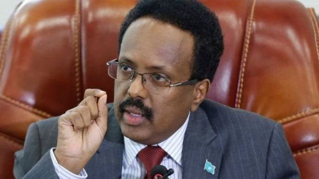 Madaxweynaha Fedraalka Soomaaliya Maxa'ed C/llaahi Farmaajo