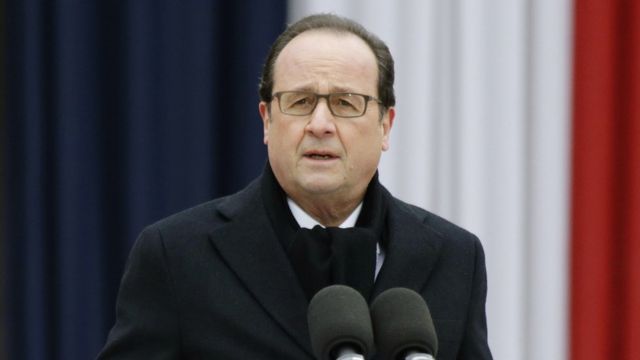 Shugaba Francois Hollande na Faransa