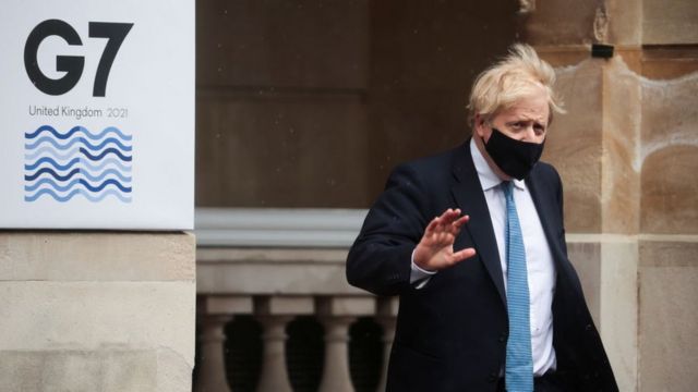 英國首相約翰遜