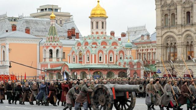 Rusia, revolusi oktober, Moscow