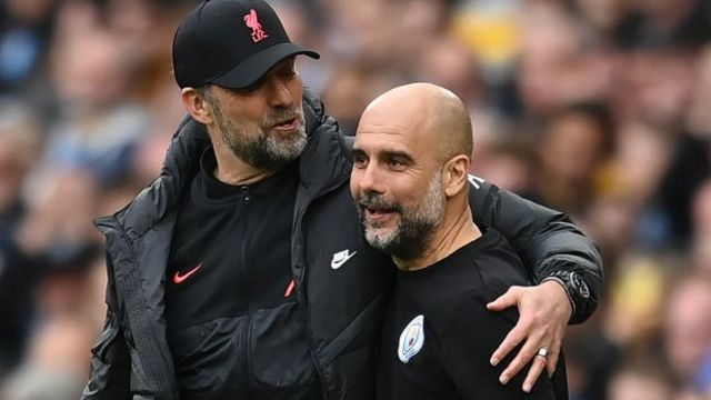 Klopp and Guardiola