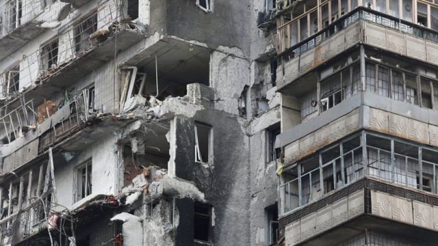Eighty percent of Mariupol's buildings have collapsed