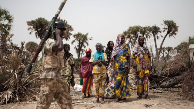 Sojoji sun fatattaki Boko Haram kafin su shiga garin Biu