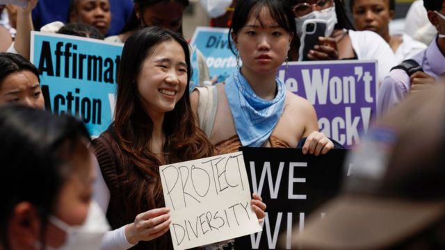 美国平权法案：高等法院推翻大学招生考虑种族因素的前因后果(photo:BBC)