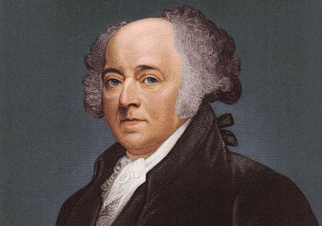 جان آدامز دومین رئیس‌جمهوری ایالات‌متحده